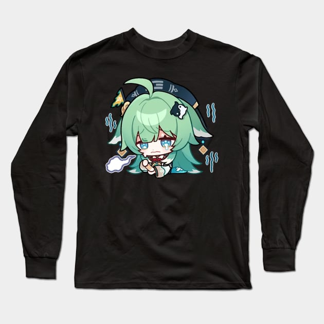 Honkai Star Rail Chibi Huohuo 4 Long Sleeve T-Shirt by HoyoStan